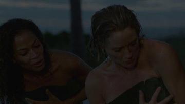 Teri Polo, Sherri Saum in The Fosters (2013-2018) Sexy Bikini Lesbian 268335