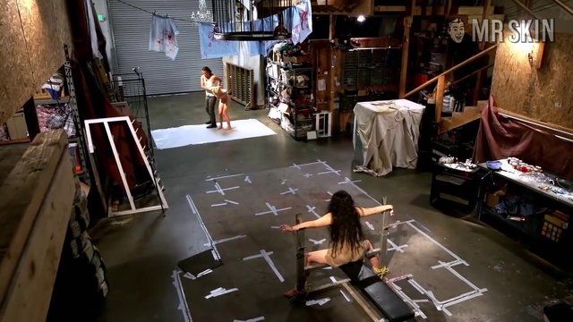Lauren Lakis Nude in Gun Woman. Breasts, Butt, Bush. 238120