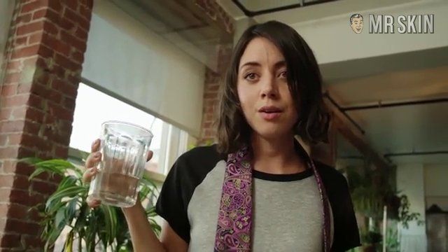 Hottest Aubrey Plaza Scenes. Underwear. 238971
