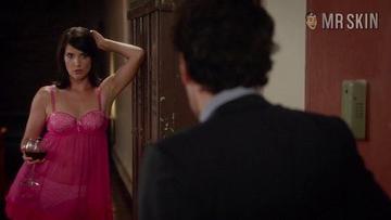 Cobie Smulders in They Came Together (2014) Sexy Underwear Body Double Butt 239022