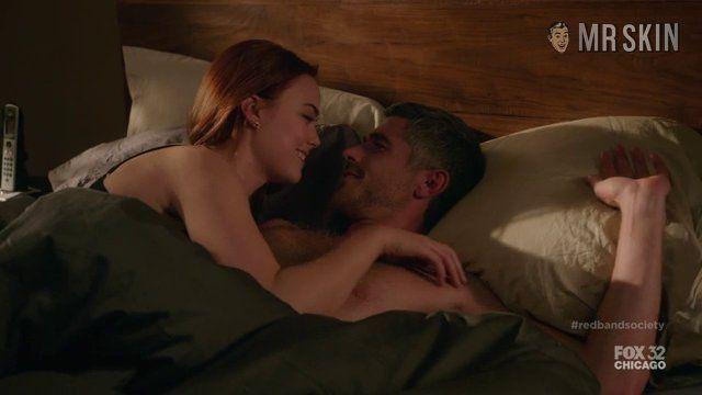 Red Band Society's Sexiest Scenes with Rebecca Rittenhouse. Underwear. 240366