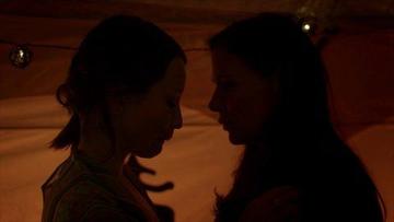 Maura Tierney, Emily Browning in The Affair (2014-2019) Lesbian Breasts Butt 270081