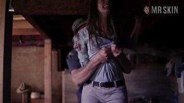 Iren Levy in The Dead the Damned and the Darkness (2014) Sexy Underwear Breasts Sexy 239899