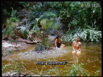 Mimi Lazo in Terra Nova (1991) Sexy Underwear Breasts Bush 240505