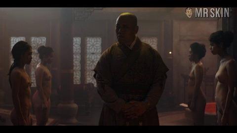 Olivia Cheng Naked in Marco Polo. Breasts, Bush, Butt, full nudity, left breast. 240631