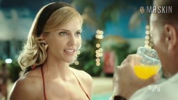 Hottest Tricia Helfer Scene in Ascension. Bikini, butt, sexy. 240704