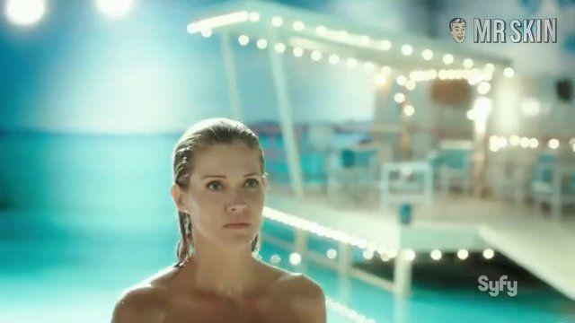 Tricia Helfer in Ascension (2014) Butt Bikini Butt 240731