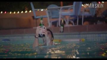 Judith Godrèche, Taylor Schilling in The Overnight (2015) Bush Underwear Breasts Bush 241240