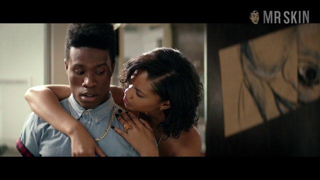 Chanel Iman in Dope (2015) Breasts Sexy Underwear Breasts Sexy 244458