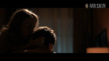 Britt Robertson in The Longest Ride (2015) Sexy Breasts Left Breast 242715