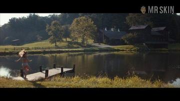 Britt Robertson in The Longest Ride (2015) Sexy Underwear Breasts Left Breast 242718