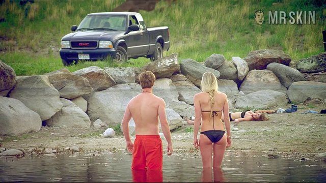 Sexiest Jamie Greany Scene in Cowboys vs. Dinosaurs. Bikini, sexy. 243247