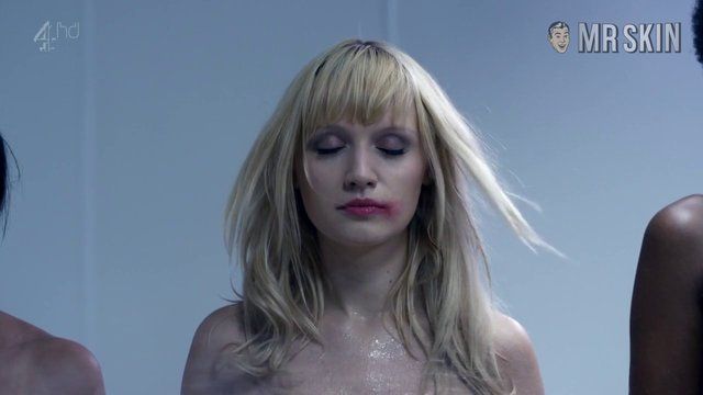 Hottest Emily Berrington Scene in Humans. Sexy, Underwear, lesbian. 244058