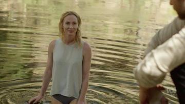 Genevieve O'Reilly in Glitch (2015-2017) Sexy Underwear Breasts Left Nipslip 262547