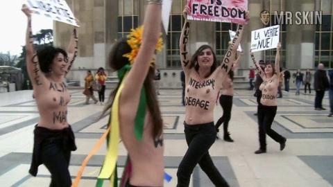 Alexandra 'Sasha' Schevchenko Nude in I am Femen. Breasts, bush, sexy. 244792