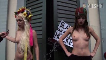 Alexandra 'Sasha' Schevchenko, Oxana Shachko, Inna Shevchenko in I am Femen (2014) Breasts Breasts Bush 244795