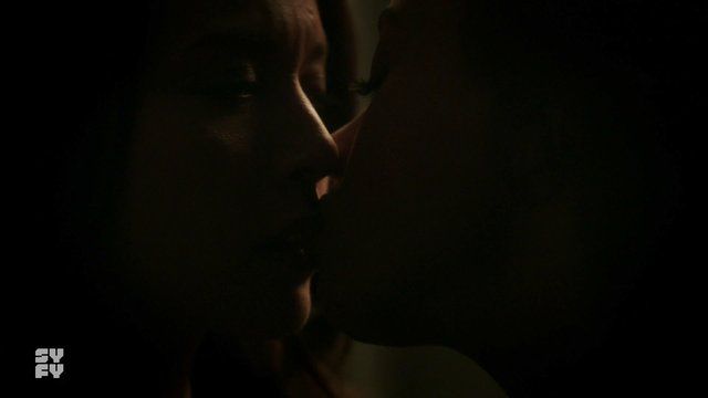 Sexiest Melissa O'Neil Scene in Dark Matter. Lesbian, Sexy, underwear. 259591