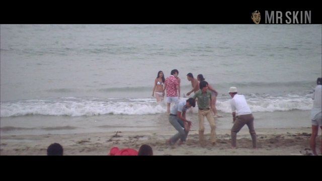 Sexiest Meiko Kaji Scene in Stray Cat Rock: Wild Jumbo. Bikini. 245251