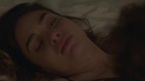 Sexiest Scenes of Isabel Cantú from Club de Cuervos. Underwear, breasts, right breast. 262607
