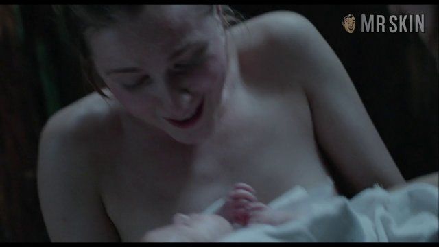 Evan Rachel Wood Nude as Eva. Breasts, left nipslip, right breast. 245852