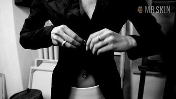 Svetlana Chanel in Painter and Model Thong Sexy Underwear Breasts Butt 246451