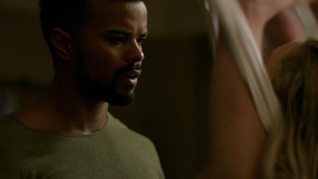 Rachael Taylor in Jessica Jones (2015-2019) Left Nipslip Sexy Underwear Breasts Left Nipslip 266002