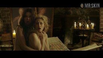 Sarah Gadon, Malin Buska in The Girl King (2015) Lesbian Breasts Breasts Lesbian 247134