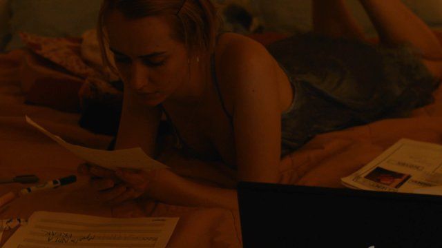 Joslyn Jensen Naked as Malorie Gilman. Left Breast, breasts, bush. 269103