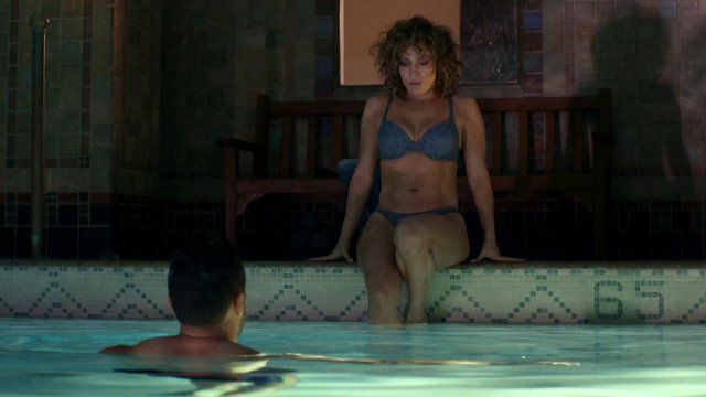 Hottest Jennifer Lopez Scene in Shades of Blue. Sexy, Underwear. 269630