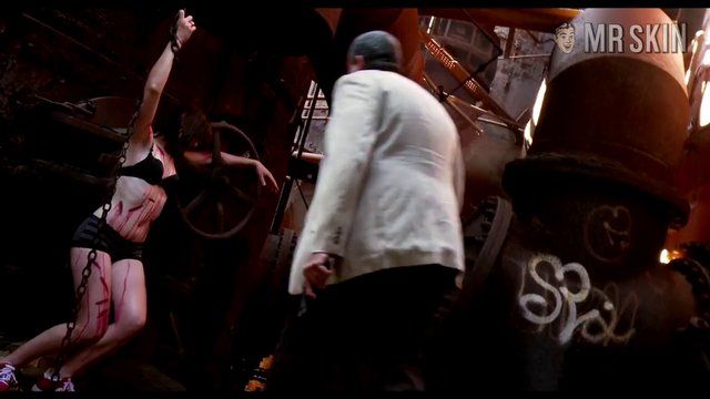 Sexiest Melissa Troughtzmantz Scene in Survival Knife. Underwear. 248293