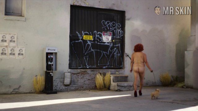 Nudes of Janet from The Greasy Strangler. Butt, breasts, merkin. 253908