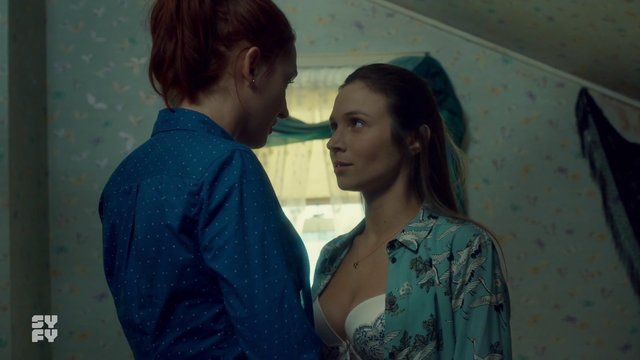 Sexiest Waverly Earp Scenes. Lesbian, Sexy, Underwear, bikini, butt. 259708