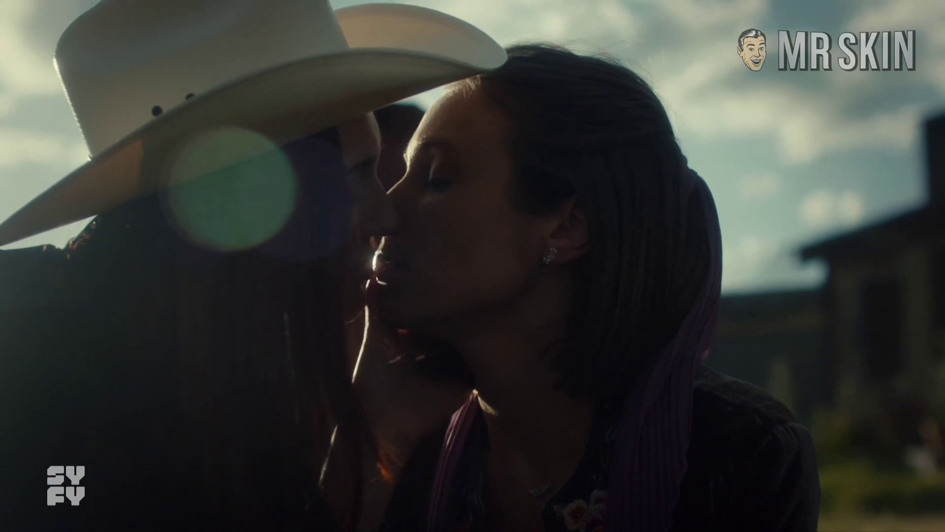 Hottest Dominique Provost-Chalkley Scene in Wynonna Earp. Lesbian, bikini, butt. 319868