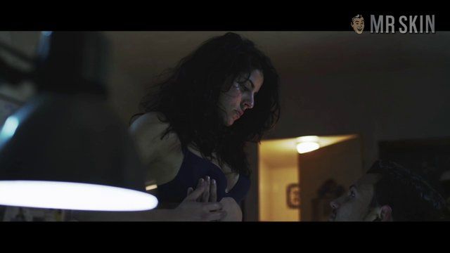 Sexiest Veronica Sixtos Scene in Hostile Border. Underwear, breasts, sexy. 250063