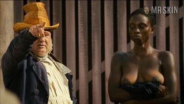 Adja Katy Touré in Bois d'ébène Breasts Breasts 250698