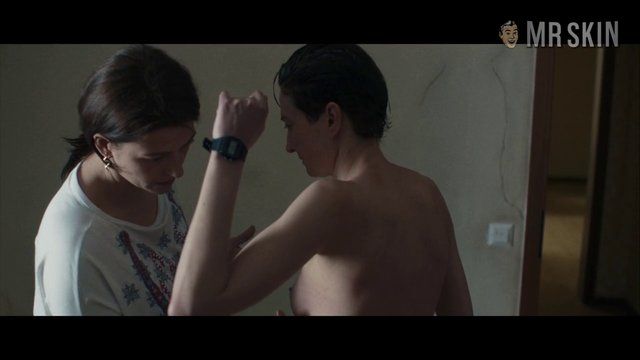 Alba Rohrwacher Nude in Sworn Virgin. Left Breast, Underwear, breasts, left nipslip. 251362