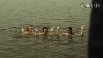 Cassie  Ramoska, Amanda McCann, Christine Moore in June, Adrift (2014) Underwear Breasts Butt Left Nipslip Breasts Butt 251621