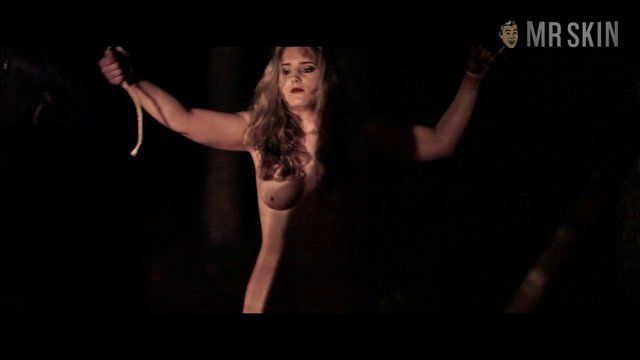 Nudes of April Sacrificed Girl from Creature Feature. Breasts, Bush, Full Frontal. 252660