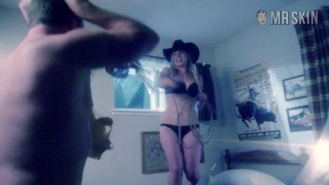 Hottest Katee Sackhoff Scene in Longmire. Underwear, butt, sexy. 253712