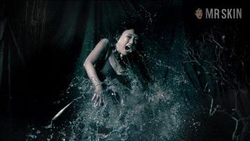 Maya Murofushi in The Nightless City (2014) Nipslip Sexy Breasts Left Breast 254581