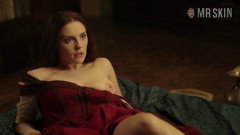 Annabel Scholey Naked as Contessina de' Medici. Left Breast, Underwear, Sexy, breasts, butt. 254715