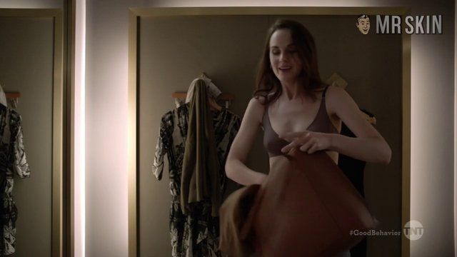 Sexiest Michelle Dockery Scene in Good Behavior. Underwear, sexy. 255709