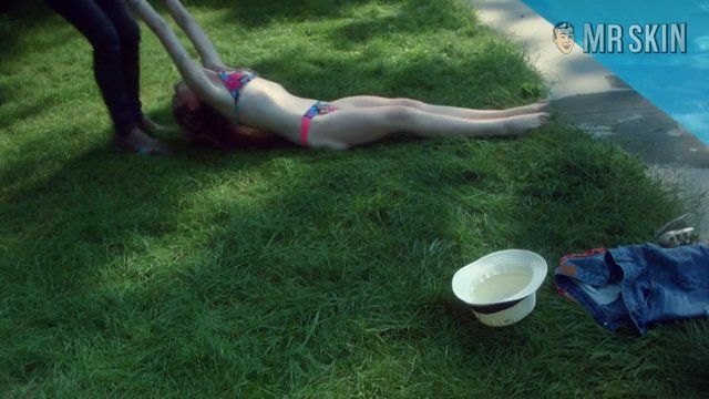 Hottest Leah Pressman Scene in Canvas of Death. Bikini. 255746
