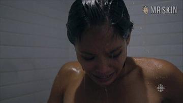 Jessalyn Wanlim in Workin' Moms (2017-2021) Left Nipslip Bikini Body Double 257752