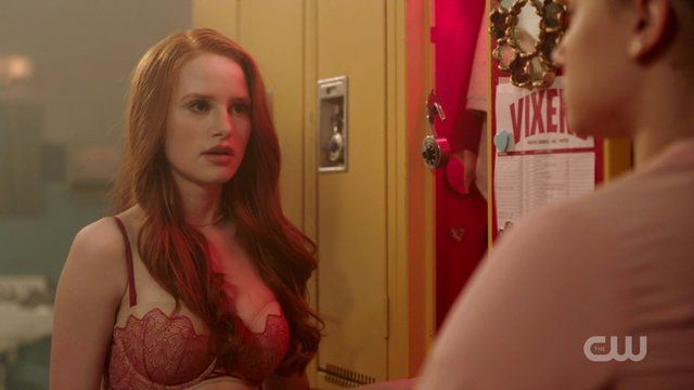 Riverdale's Sexiest Scenes with Madelaine Petsch. Underwear, bikini, lesbian. 263046