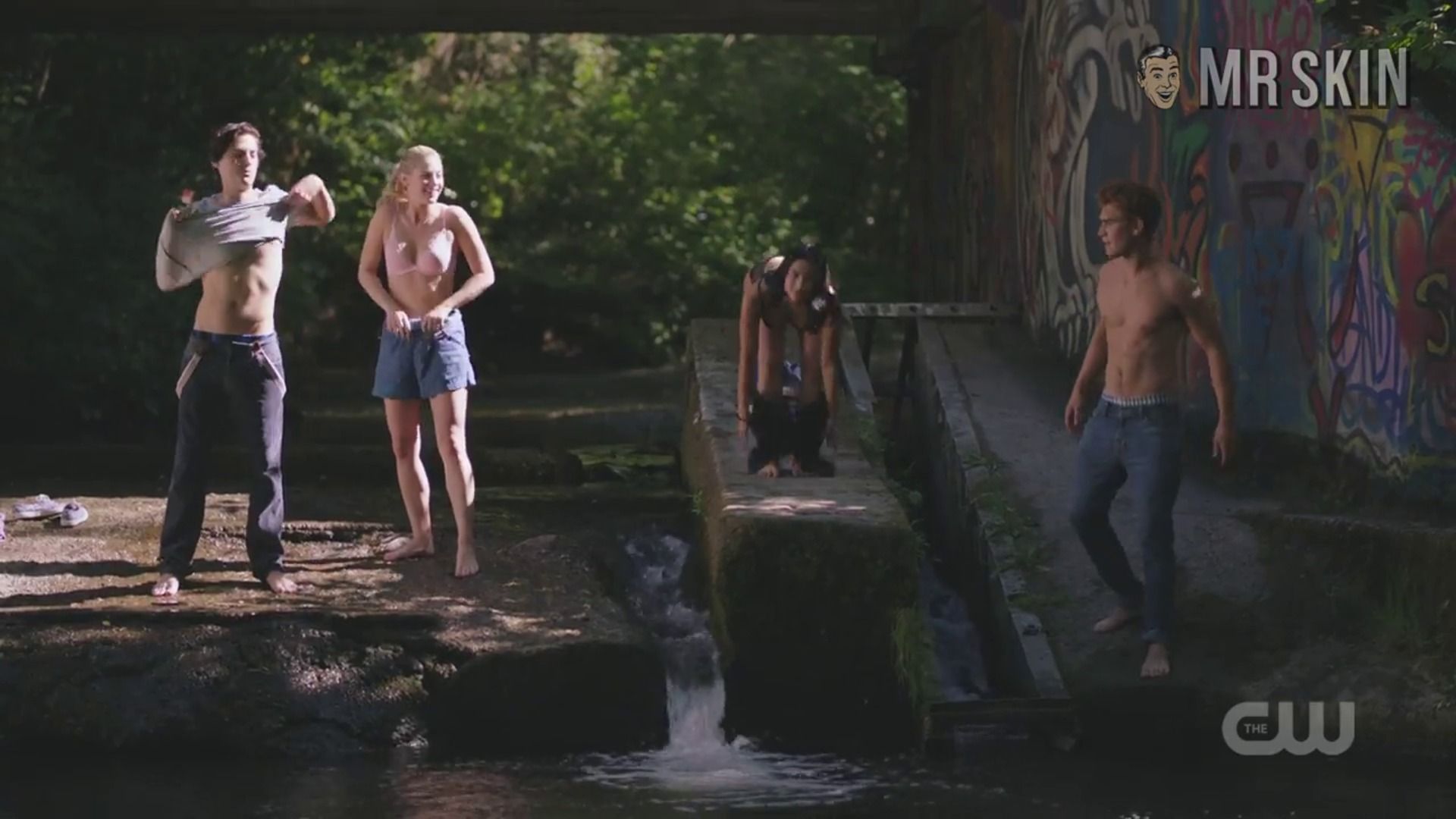 Riverdale's Sexiest Scenes with Lili Reinhart. Underwear, bikini, breasts. 271806