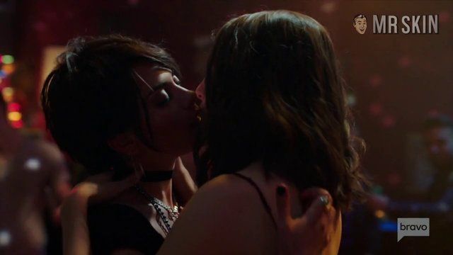 Hottest Inbar Lavi Scene in Imposters. Lesbian, sexy, underwear. 257408