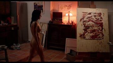 Francesca Eastwood in M.F.A. (2017) Butt Right Breast Bikini Breasts 257560