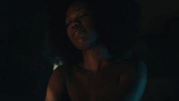 Ari Graynor, Xosha Roquemore, Ashley Romans in I'm Dying Up Here (2017-2018) Left Breast Breasts Lesbian Real Sex Bikini 267696