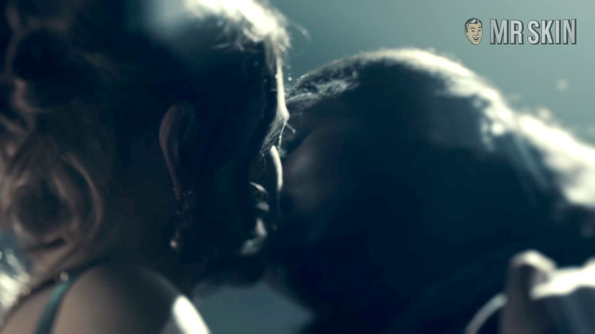 Hottest Yetide Badaki Scene in American Gods. Lesbian, Sexy, bikini, breasts. 320192